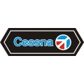 Cessna Yoke Emblem Aircraft Decal, Logo